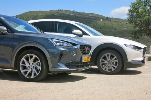 קופרה פורמנטור מול מאזדה CX-30